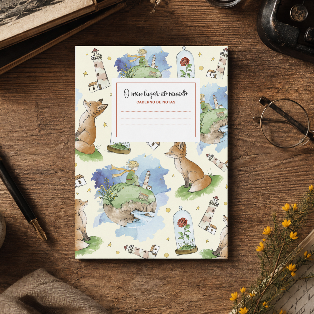 Libreta O Principiño Galego – O meu lugar no mundo